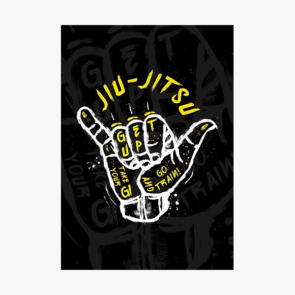 Jiu-jitsu. Go train! 2 Photographic Print