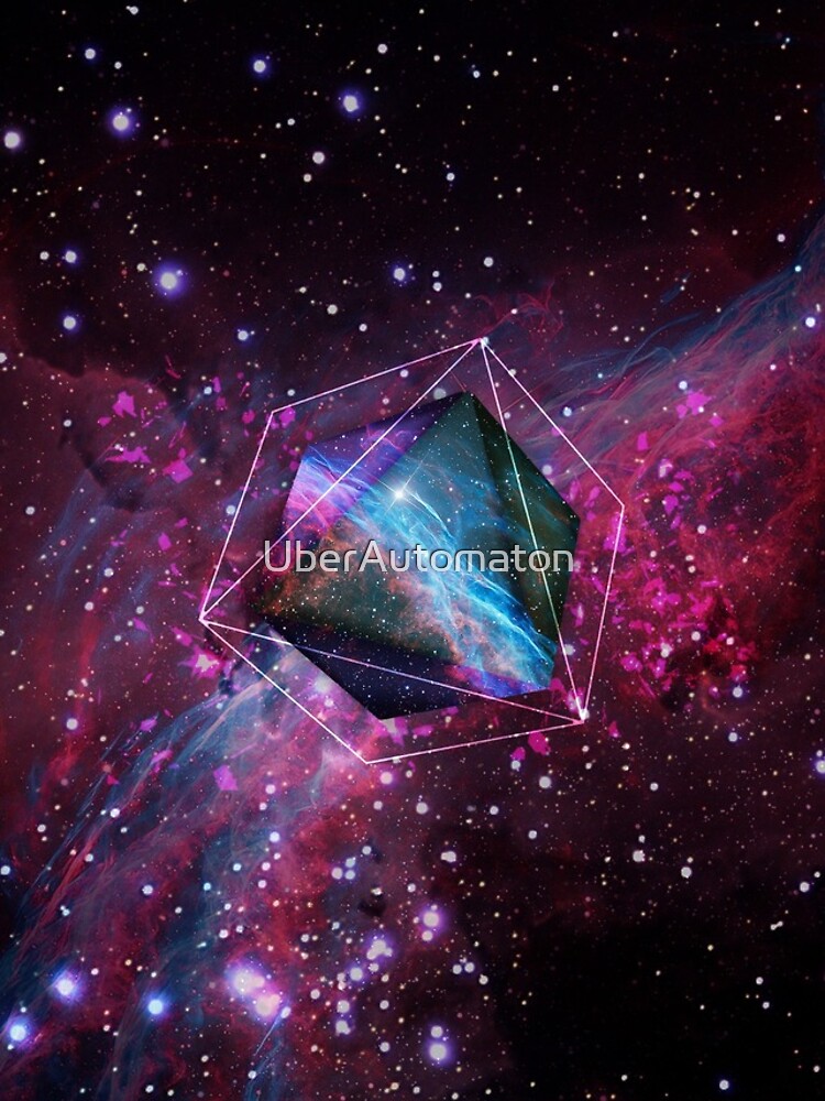 Thumbnail 4 of 4, iPhone Case, Space Code designed and sold by UberAutomaton.