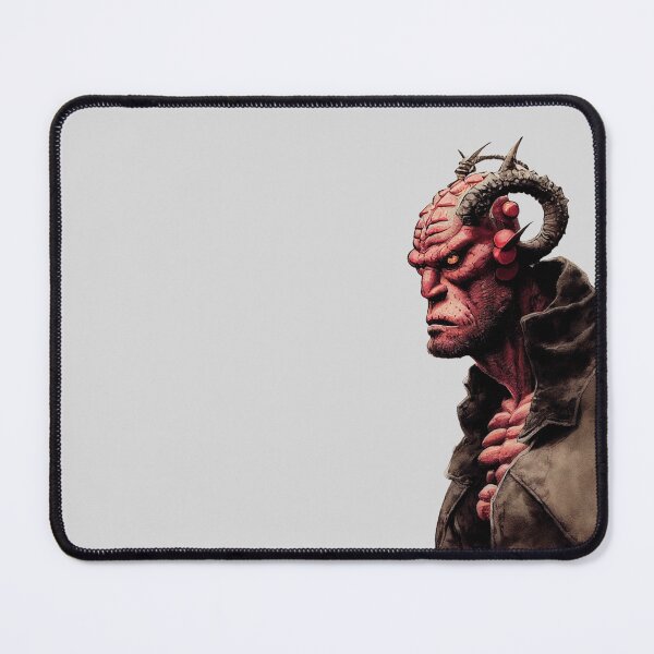 Item preview, Porque tan serio Hellboy designed and sold by SteamedSashimi.