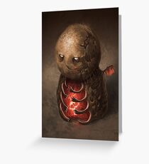 Fallen Angel, Tomek Biniek Greeting Card