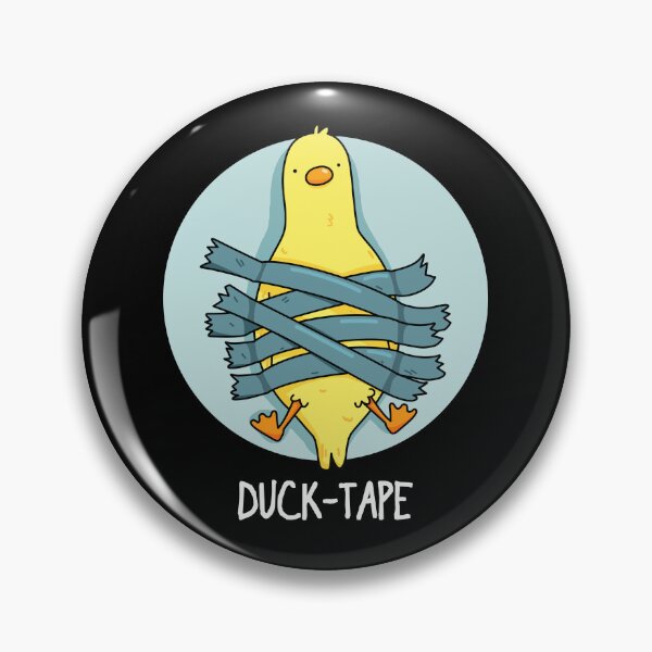 Item preview, Duck Tape Funny Duct Tape Puns (Dark BG) designed and sold by punnybone.