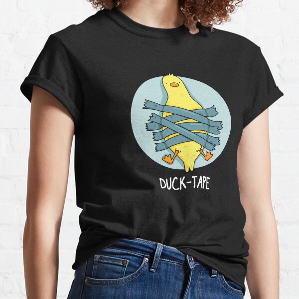 Duck Tape Funny Duct Tape Puns  Essential T-Shirt for Sale by punnybone