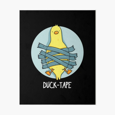 Duck Tape Funny Duct Tape Puns  Essential T-Shirt for Sale by punnybone