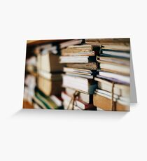 books Greeting Card