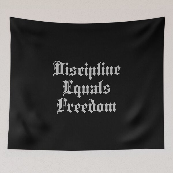 Item preview, Discipline Equals Freedom designed and sold by JourneyCreative.