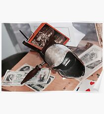 Antique Stereoscope Poster