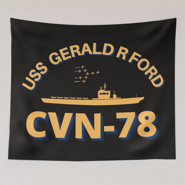 Item preview, United States Navy Aircraft Carrier CVN-78 USS Gerald R. Ford designed and sold by Samsdesignshop.