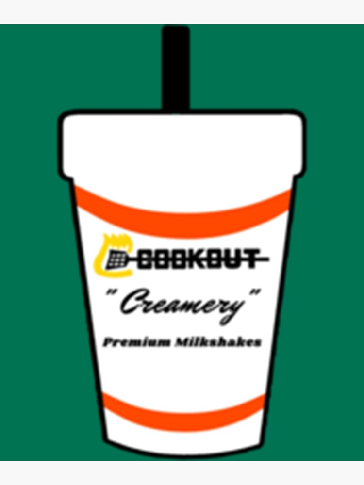 Disover Cookout milkshake Premium Matte Vertical Poster