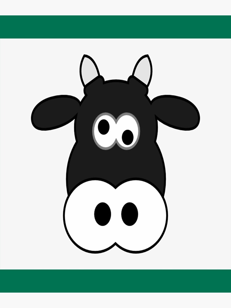Discover Cow Active Premium Matte Vertical Poster