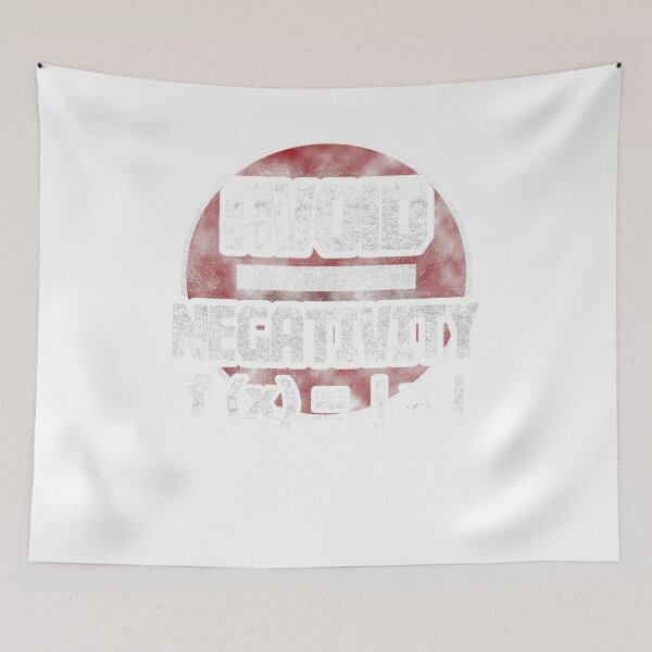 Item preview, Avoid Negativity - Funny math lover designed and sold by Captain Mood.