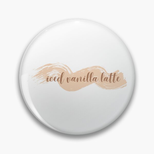 Item preview, Iced vanilla latte designed and sold by hannahsond11.