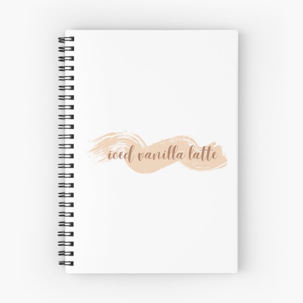 Item preview, Iced vanilla latte designed and sold by hannahsond11.