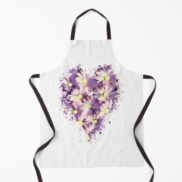 Item preview, Purple Daisies Heart designed and sold by Heathermarie321.