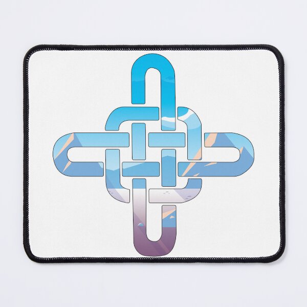 Item preview, Icebergs In The Ocean Celtic Knot designed and sold by damonasplace.