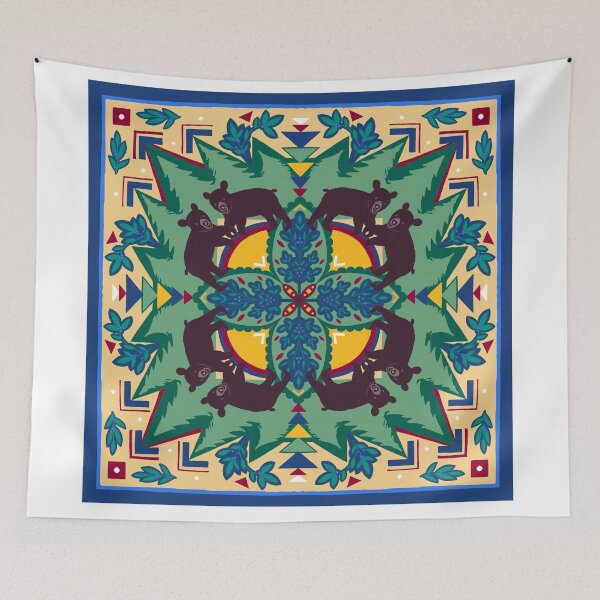 Item preview, Blueberry Bear Cubs Bandana designed and sold by RDevane.