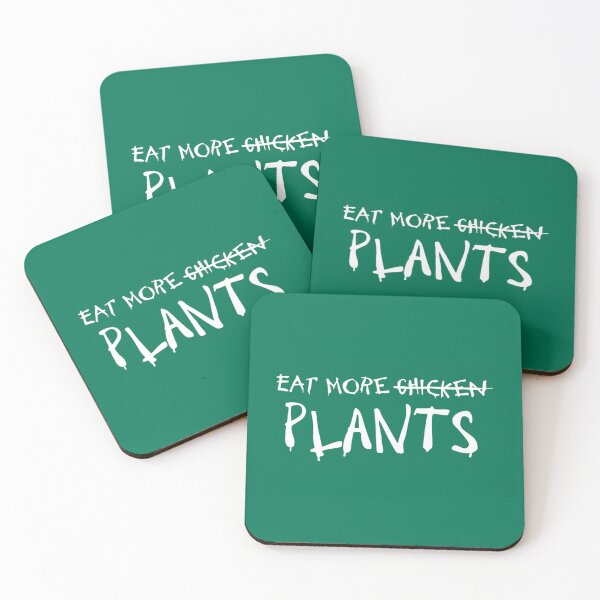 Item preview, Eat More Plants (chicken) Vegan Anti- Chick-Fil-A Face Mask   designed and sold by KalerutGenyza.