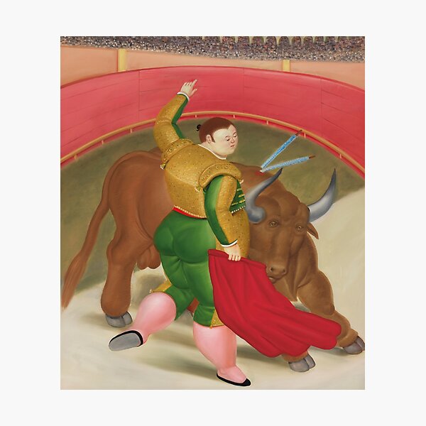 Item preview, Derechazo | El Matador | Fernando Botero designed and sold by MoodysGrey.
