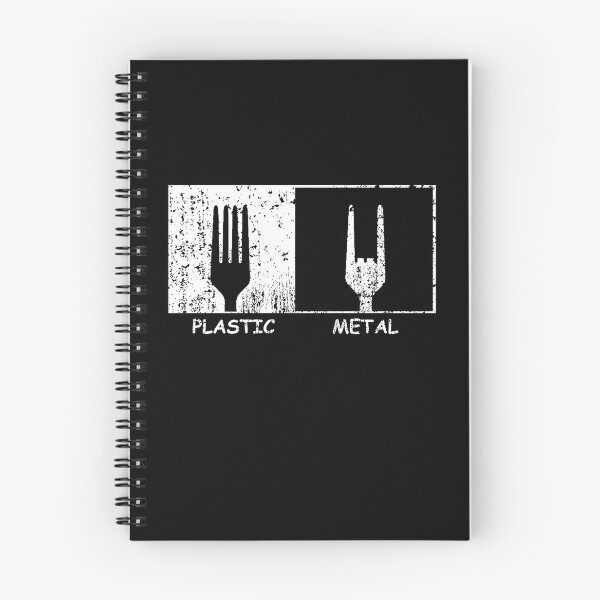 Item preview, Plastic vs. Metal designed and sold by Delta12Designs.