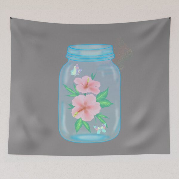 Item preview, Flowers In Mason Jar designed and sold by antevasinart.