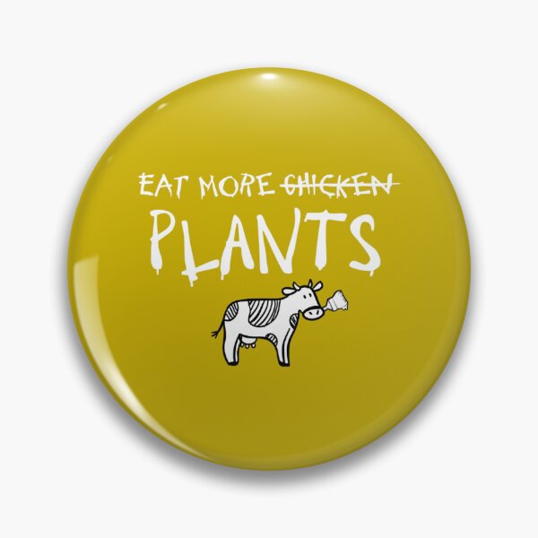 Item preview, Eat More Plants (chicken) Vegan Anti- Chick-Fil-A, with Big Cow   designed and sold by KalerutGenyza.