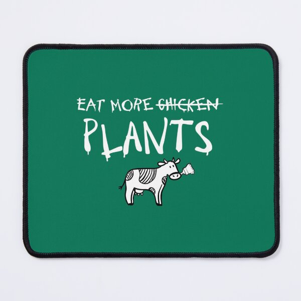 Item preview, Eat More Plants (chicken) Vegan Anti- Chick-Fil-A, with Big Cow   designed and sold by KalerutGenyza.