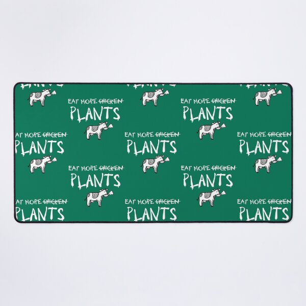 Item preview, Eat More Plants (chicken) Vegan Anti- Chick-Fil-A, with Big Cow designed and sold by KalerutGenyza.