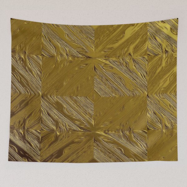 Item preview, Gold Checkered Rhombi designed and sold by fatenanwar.