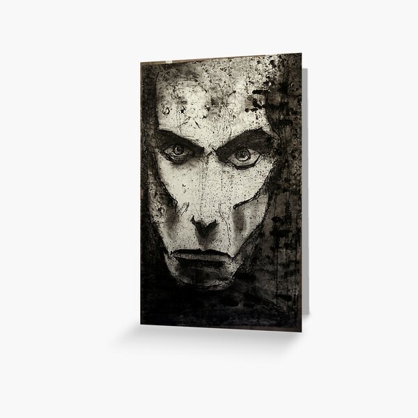 portrait of j osterburg Greeting Card