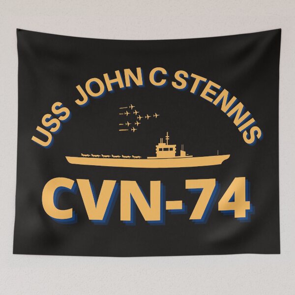Item preview, United States Navy Aircraft Carrier CVN-74 John C.Stennis designed and sold by Samsdesignshop.