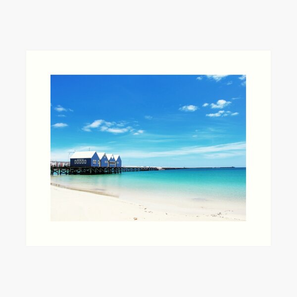 Busselton Jetty Art Print
