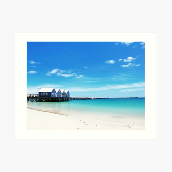 Busselton Jetty Art Print