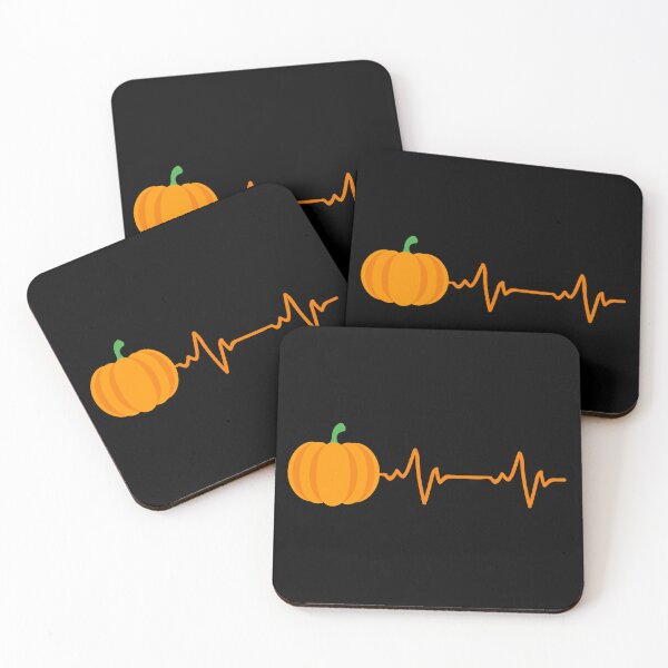 Item preview, PUMPKIN HEARTBEAT HALLOWEEN designed and sold by ZhacoysDesignz.