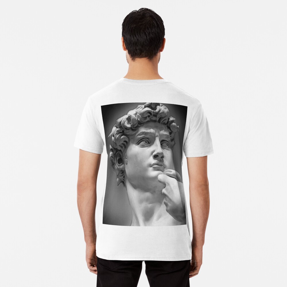 michelangelo david t shirt