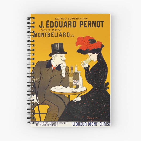 Item preview, Leonetto Cappiello Man and Woman at Cafe - Vintage art (1900) designed and sold by TangoCharlieNZ.