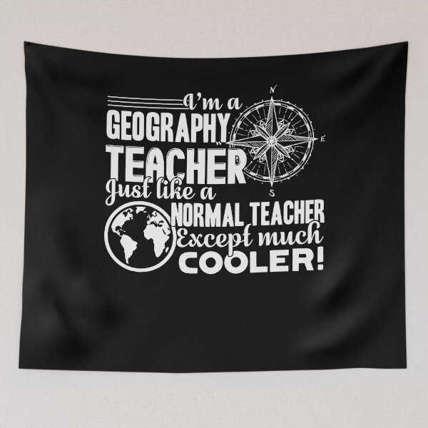 Item preview, Geography Teacher - Geography Teacher Cooler designed and sold by UnknownArtistt.