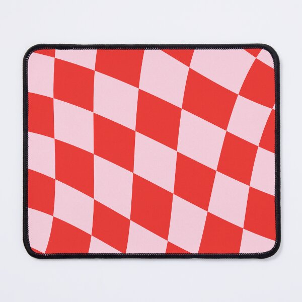 Item preview, Aesthetic Red and Pink Checker Print designed and sold by CreativeDelco.