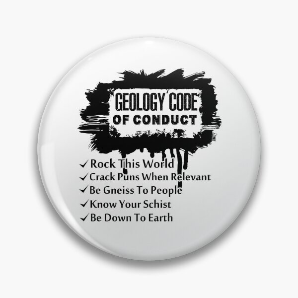 Item preview, Geologist - Geology Code Of Conduct designed and sold by UnknownArtistt.