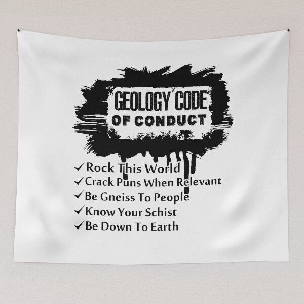 Item preview, Geologist - Geology Code Of Conduct designed and sold by UnknownArtistt.
