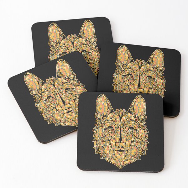 Item preview, German Shepherd - German Shepherd Geometric designed and sold by UnknownArtistt.