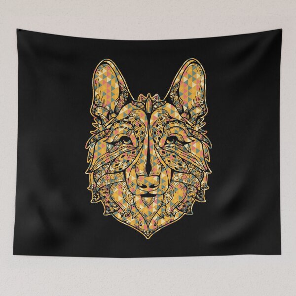 Item preview, German Shepherd - German Shepherd Geometric designed and sold by UnknownArtistt.
