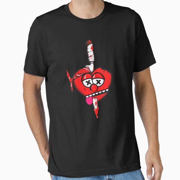【GLOGANG】Thot Breaker ロゴ ハート 半袖 Tシャツ Thot Breaker Tee (Red)