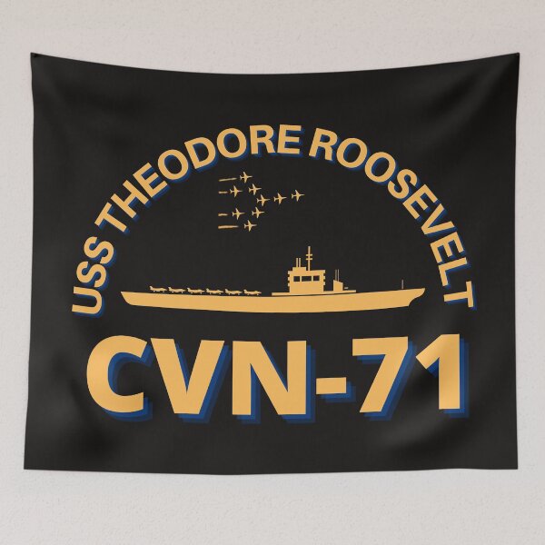 Item preview, United States Navy Aircraft Carrier CVN-71 Theodore Roosevelt designed and sold by Samsdesignshop.