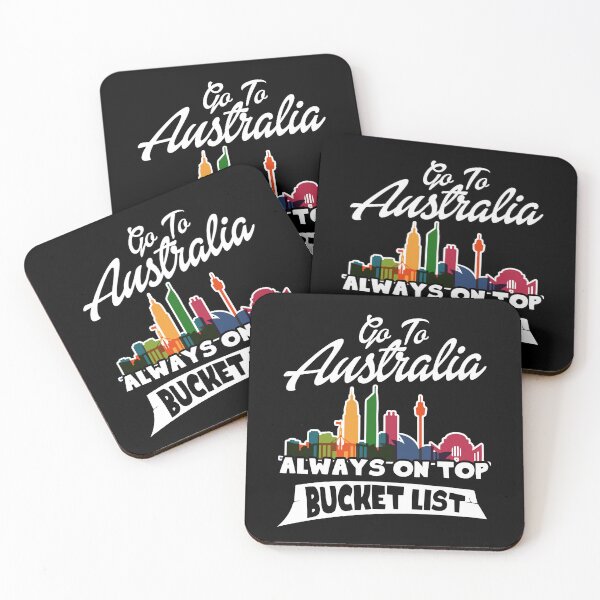 Item preview, Go To Australia Always On Top Bucket List designed and sold by UnknownArtistt.
