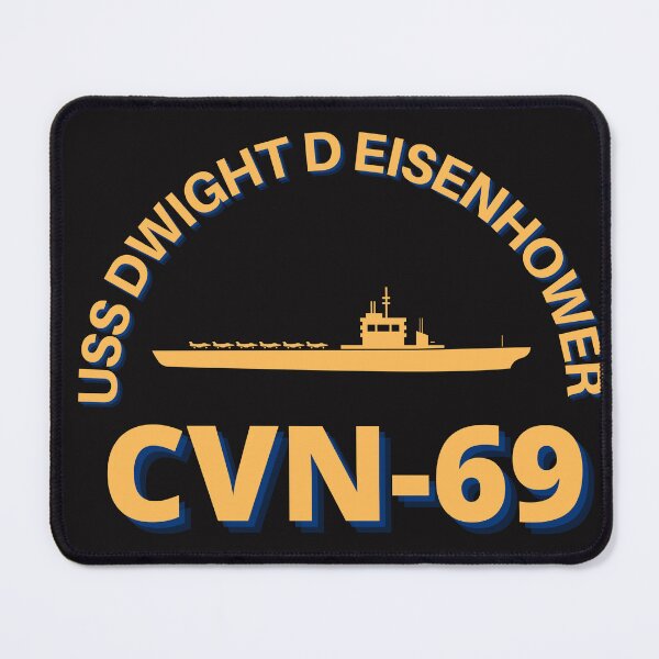 Item preview, United States Navy Aircraft Carrier CVN-69 USS Dwight D. Eisenhower designed and sold by Samsdesignshop.