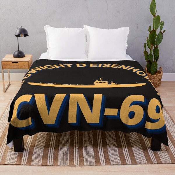 Item preview, United States Navy Aircraft Carrier CVN-69 USS Dwight D. Eisenhower designed and sold by Samsdesignshop.