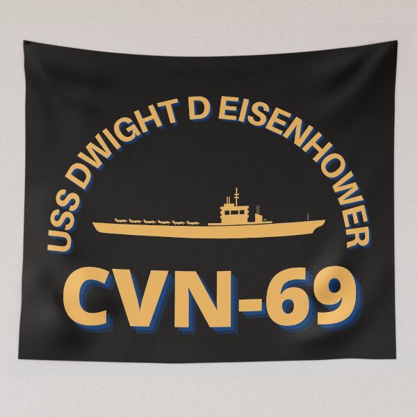 Item preview, United States Navy Aircraft Carrier CVN-69 USS Dwight D. Eisenhower designed and sold by Samsdesignshop.