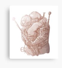 Papa Wolf Canvas Print