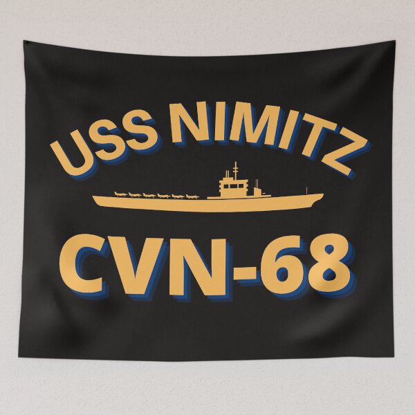 Item preview, United States Navy Aircraft Carrier CVN-68 USS Nimitz designed and sold by Samsdesignshop.