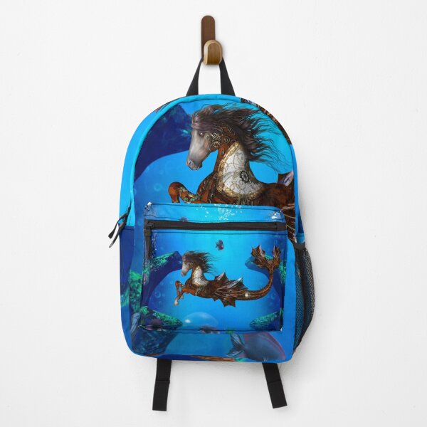 Item preview, Wonderful steampunk seahorse in the deep ocean designed and sold by nicky2342.