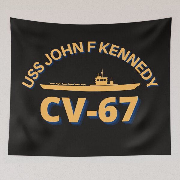 Item preview, United States Navy Aircraft Carrier CV-67 John F. Kennedy designed and sold by Samsdesignshop.